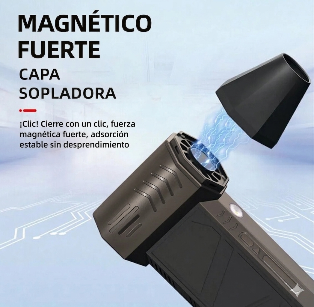 Mini Aspirador y Soplador Recargable Portátil - Olvídate del polvo en segundos!