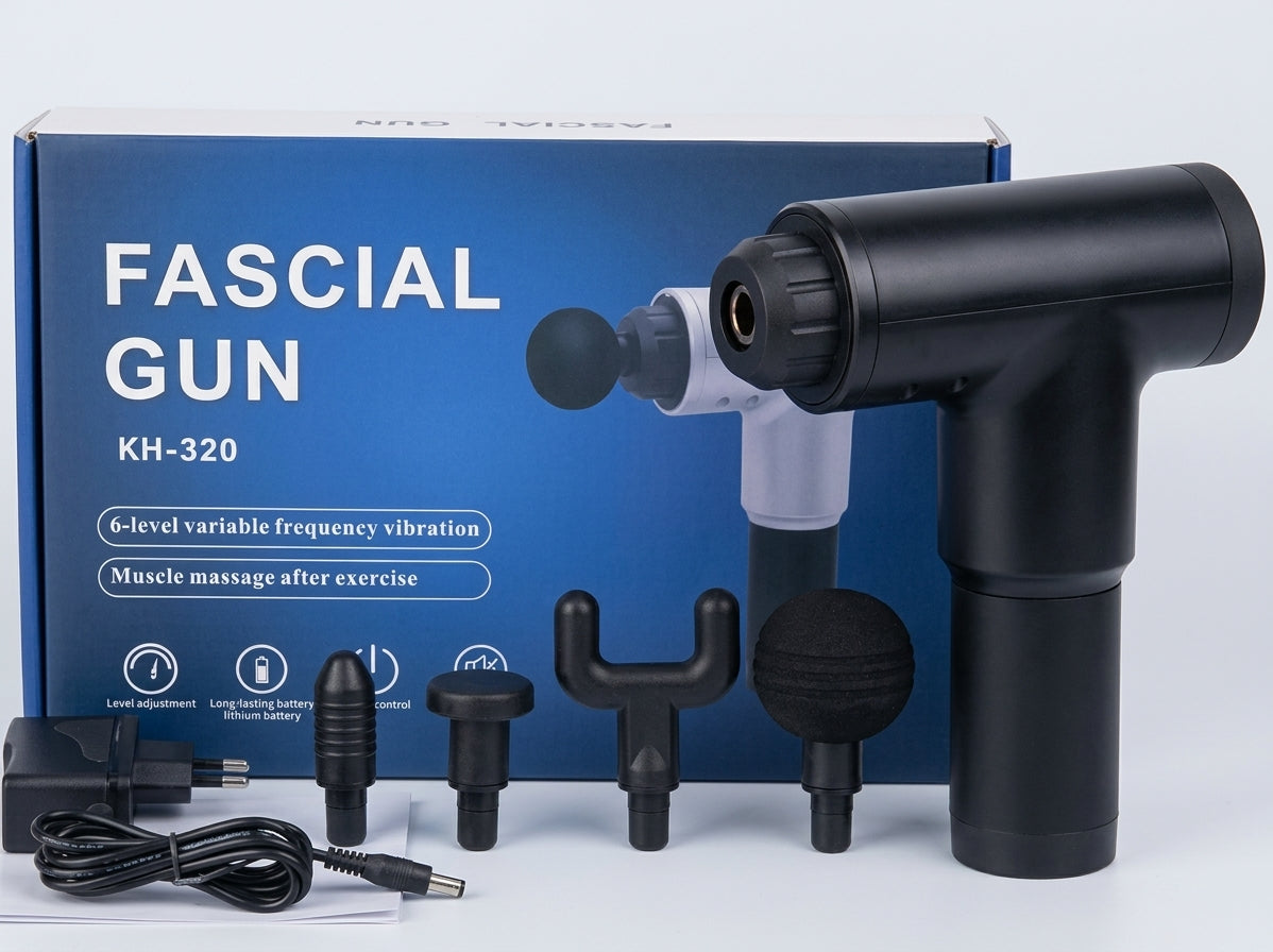 Pistola de Masaje – Recuperación Muscular en Minutos!